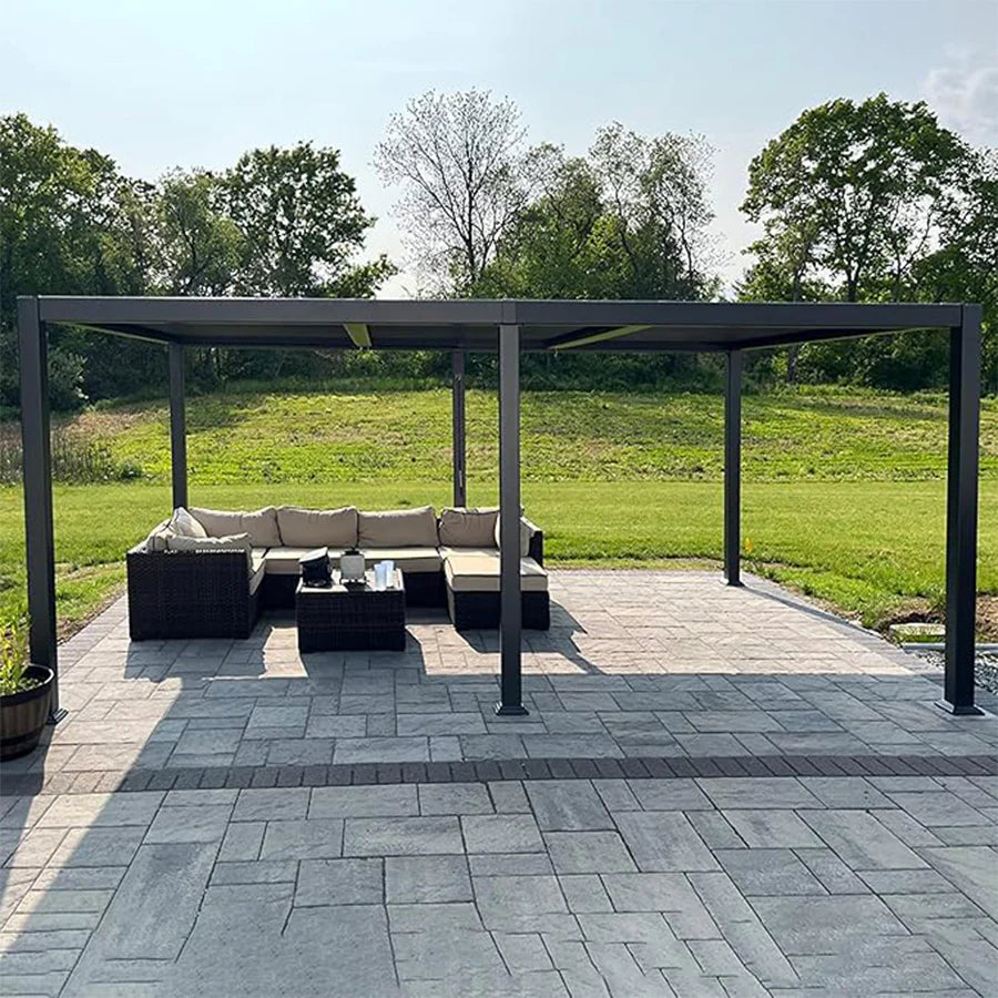 Vantira™ Adjustable Aluminum Louvered Pergola