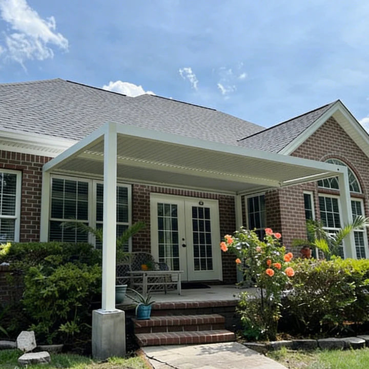 Vantira™ Adjustable Aluminum Louvered Pergola