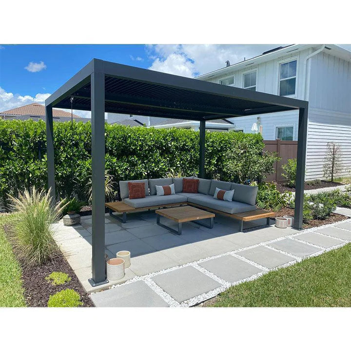 Vantira™ Adjustable Aluminum Louvered Pergola
