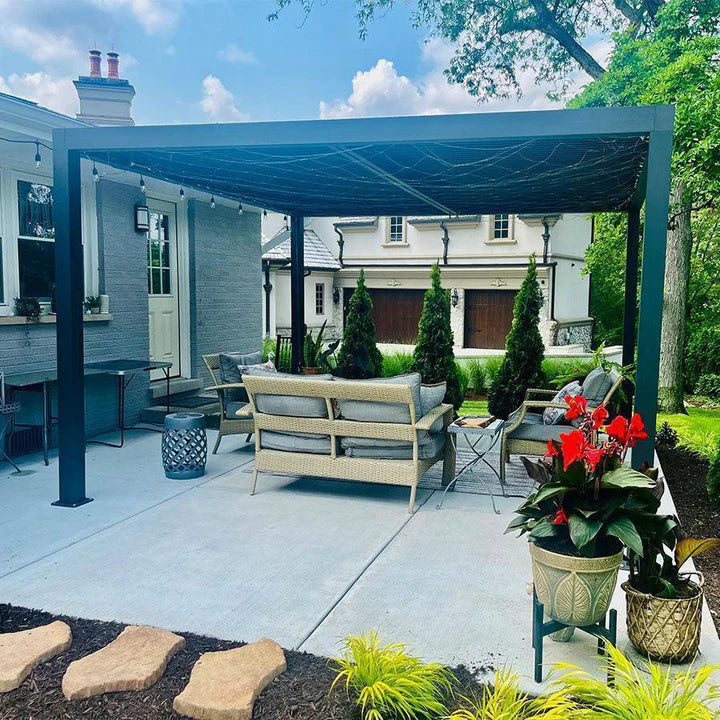 Vantira™ Adjustable Aluminum Louvered Pergola