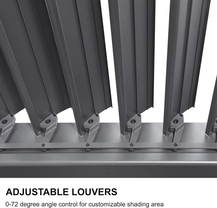 Vantira™ Adjustable Aluminum Louvered Pergola